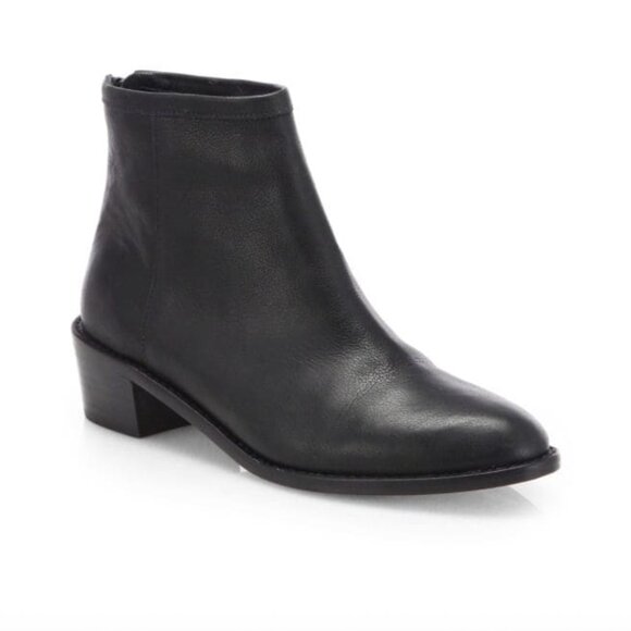 Loeffler Randall Felix Ankle Boots in Black Leather - 6.5 - Picture 5 of 5